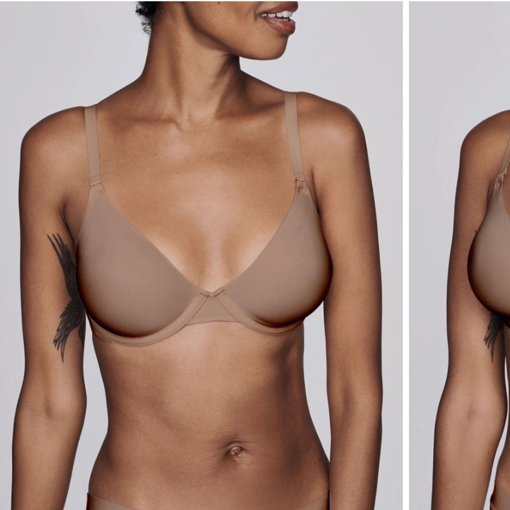 CUUP triangle taupe bra 32D